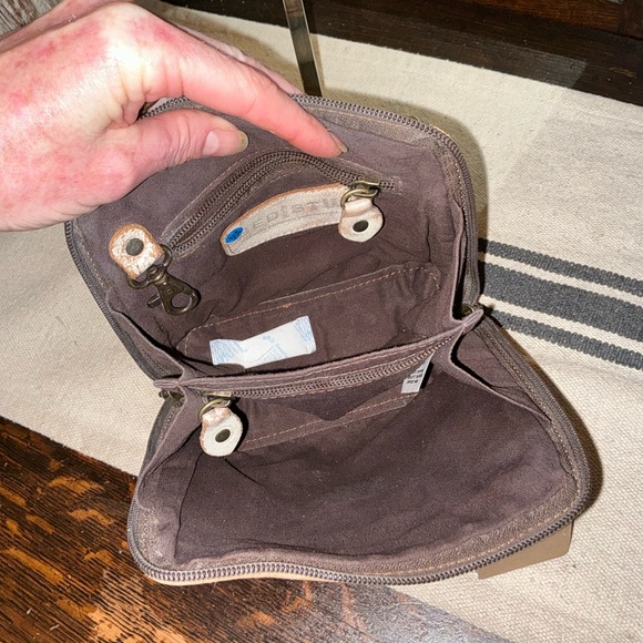 NWT Bed Stu Leather Ventura Clutch Crossbody Bag Nectar Lux MSRP $155 - Picture 10 of 12